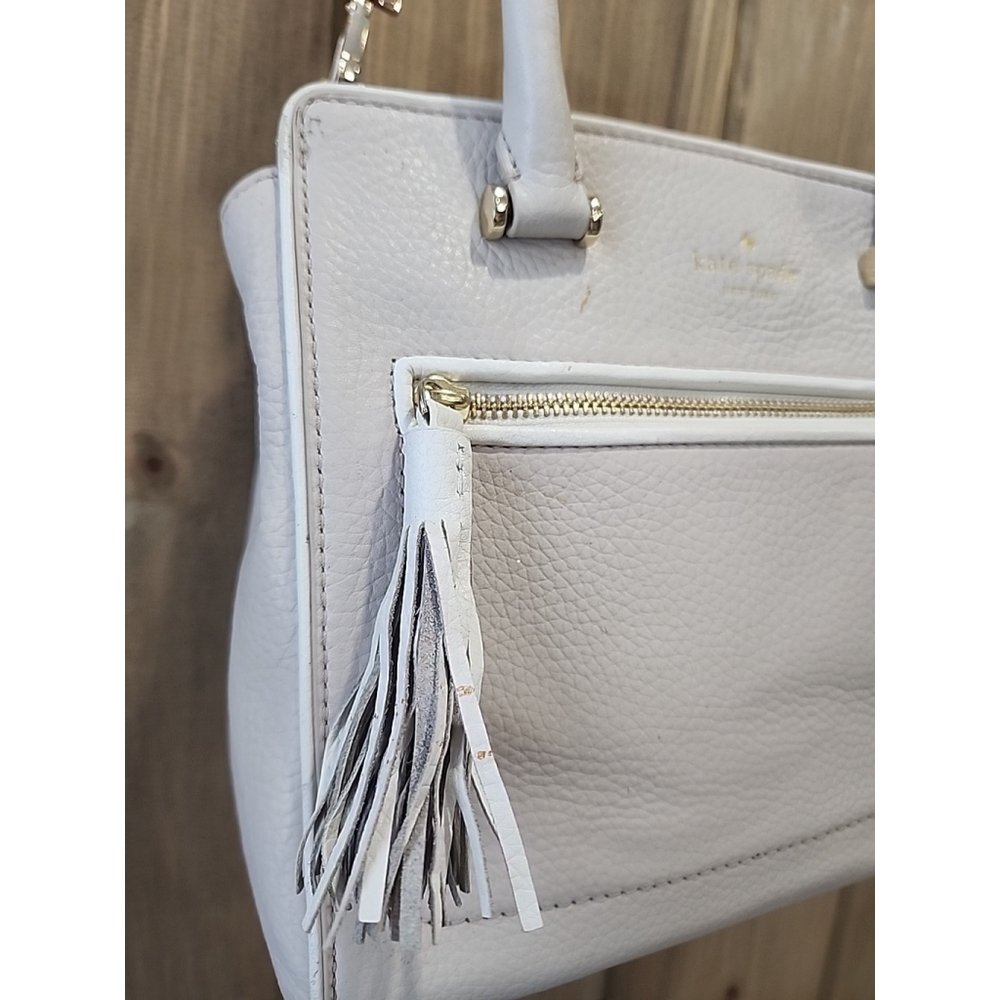 Kate Spade Chester Street Cream White Crossbody Tote - Picture 4 of 16